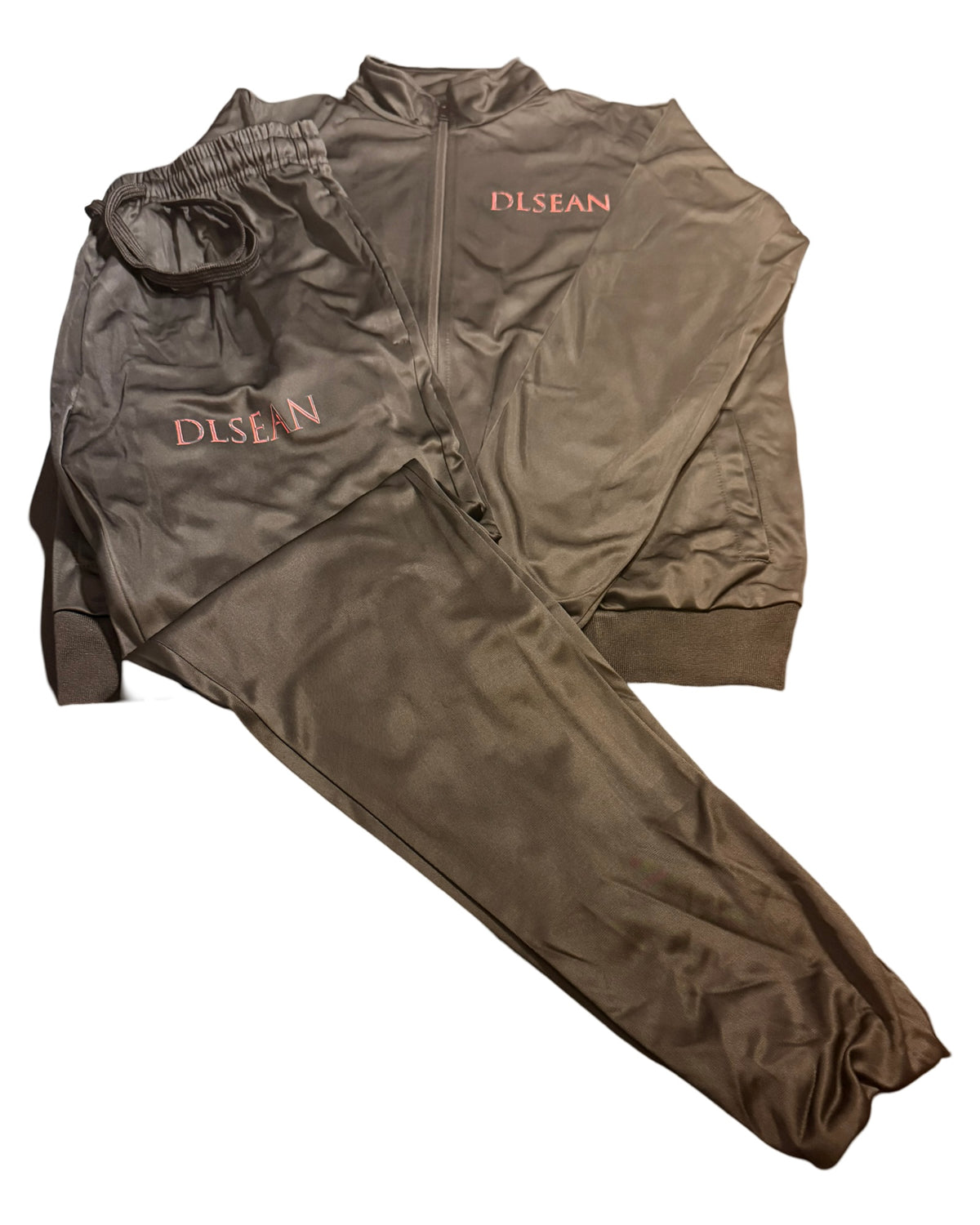 DLSEAN Black/Red track suit