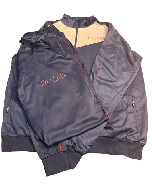 DLSEAN Blue/Gray track suit