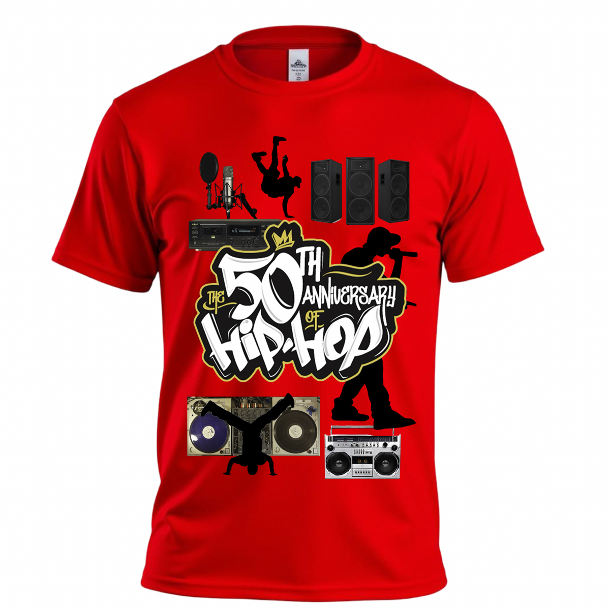 50th HIP-HOP Anniversary Tee