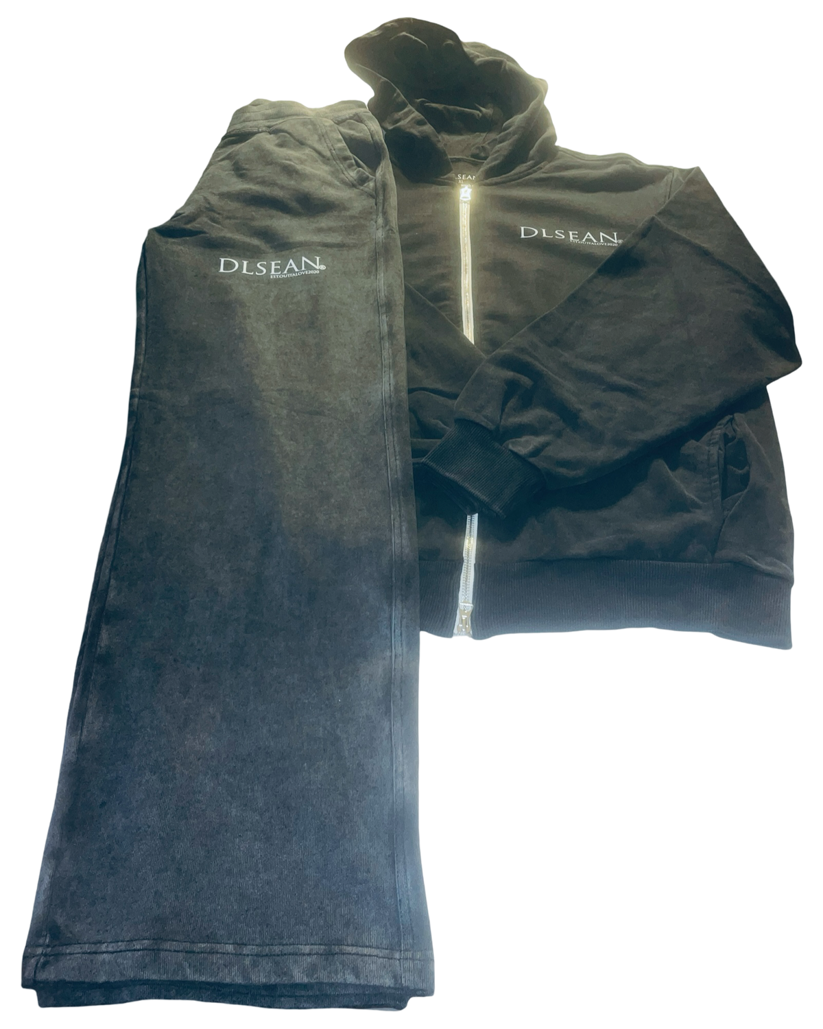 Black Wash DLSEAN Sweatsuit